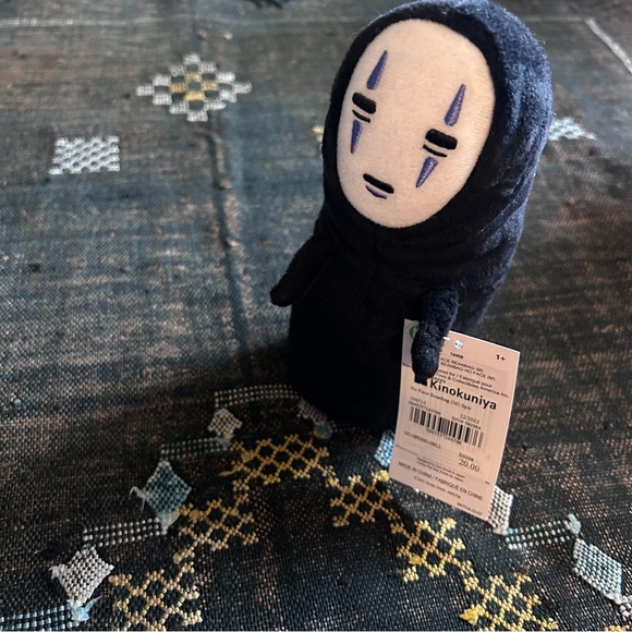 LIKE NEW Kinokuniya No Face Plush Stand Up Doll - Picture 6 of 6